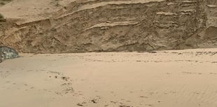 Safety warning issued after dunes become unstable