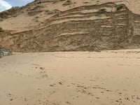 Safety warning issued after dunes become unstable