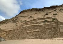 Safety warning issued after dunes become unstable