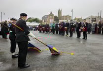Remembrance Sunday Parade and Service held in Penzance
