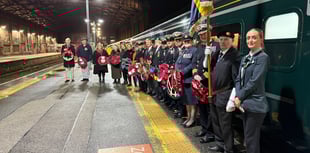NHS staff and veterans unite for Poppies to Paddington journey