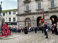 Veterans and dignitaries honour Armistice Day