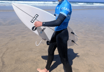 Student surfer seeks community support to compete on world stage