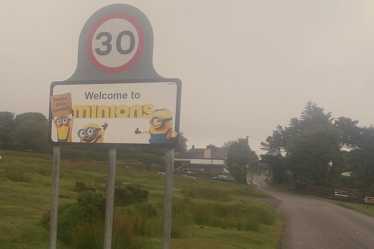 The village of Minions has an association with the Minions films. (Picture: Andrew Townsend)
