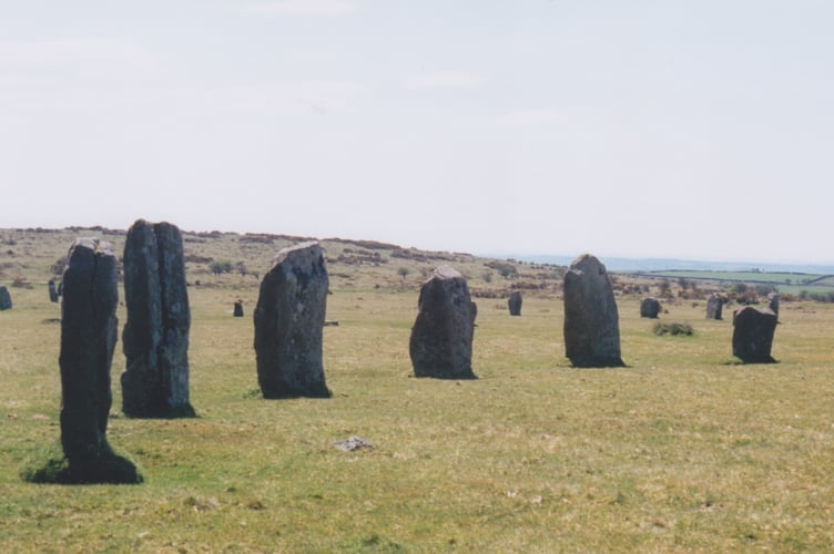 Some of the stones in the Hurlers Stone Circles at Minions. (Picture: Andrew Townsend)
