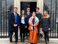 Camborne students meet the Prime Minister ahead of climate summit