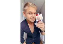 Labubu addict spends four hours a day shopping for his 200 doll collection