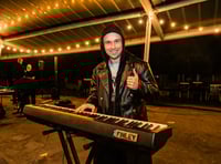 Full circle moment for pianist at Eden Project sleep out 