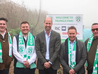 Duke opens new Mousehole AFC road