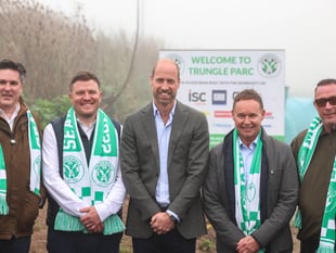 Duke opens new Mousehole AFC road