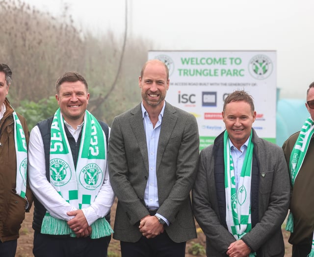 Duke opens new Mousehole AFC road