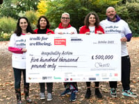 New 20km charity walk takes place at tourist attraction