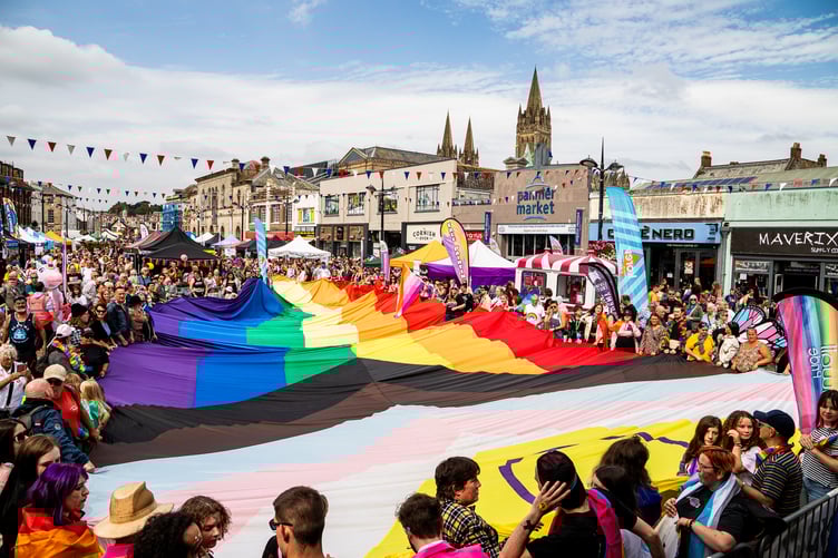 Cornwall Pride Truro 2025