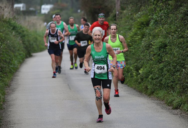 Andrea Simmons in action