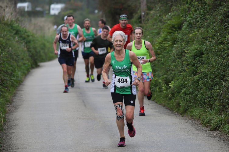 Andrea Simmons in action