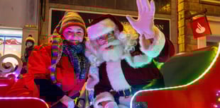 Father Christmas parade returns to Truro