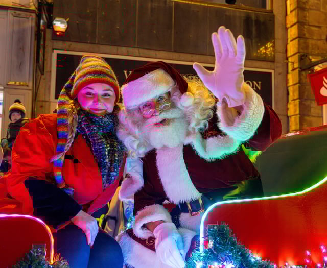 Father Christmas parade returns to Truro