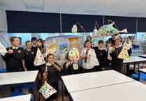 Festive pupils work hard to help kickstart Christmas celebrations