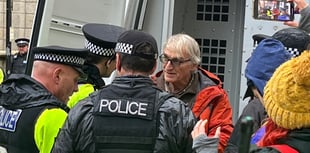 Seven arrested at pro-Palestine Action protest in Truro