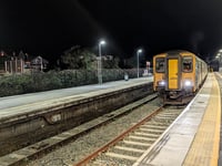 Second platform opens at train station