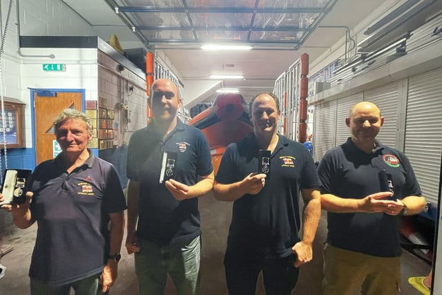 Lifeboat volunteers recognised 