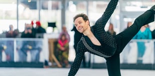  Ice skating star officially launches beachside ice rink 