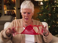 Dame Judi Dench regifts red thong to celebrity friend in charity film 