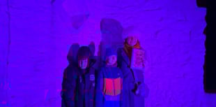 Historic building puts a spotlight on awareness campaign