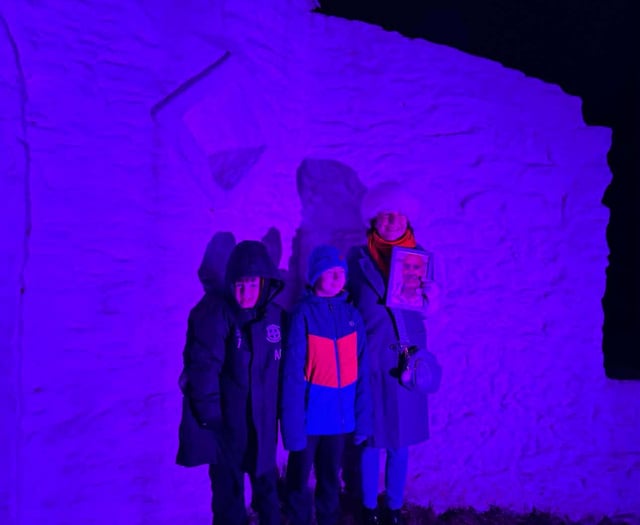 Historic building puts a spotlight on awareness campaign