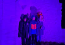 Historic building puts a spotlight on awareness campaign