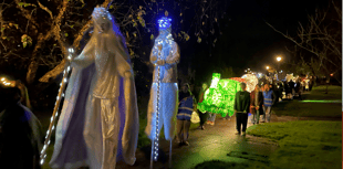 Community festive spirit shines through at lantern parade