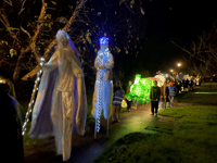 Community festive spirit shines through at lantern parade