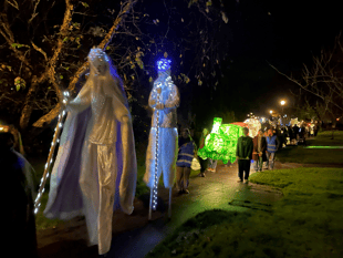 Community festive spirit shines through at lantern parade