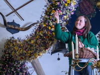 Cotehele marks festive season with record floral display
