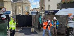 Historic Penzance cross found in roadworks