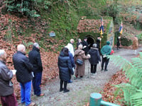 Memorial service takes place at holy well