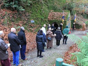 Memorial service takes place at holy well