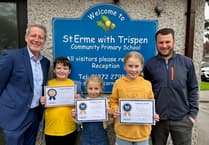 St Erme schoolchildren name new housing development