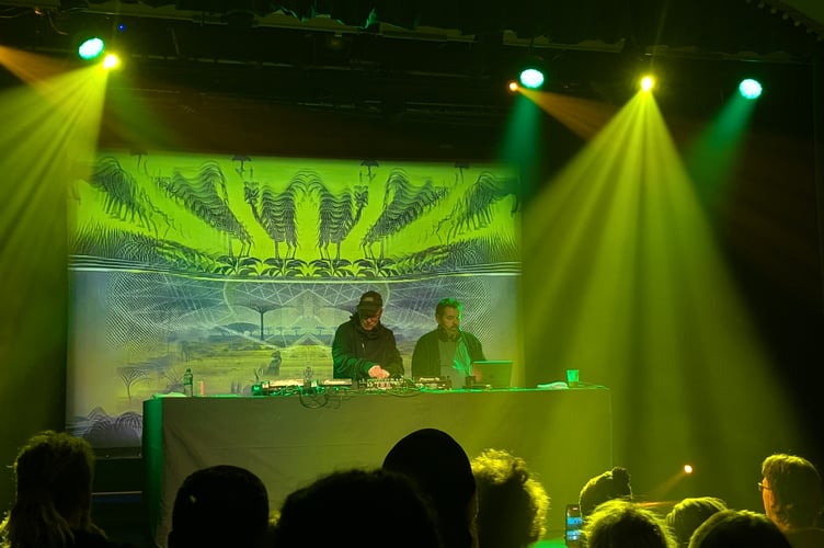 The Orb performing at Falmouth Pavilions (Picture: Warren Wilkins)