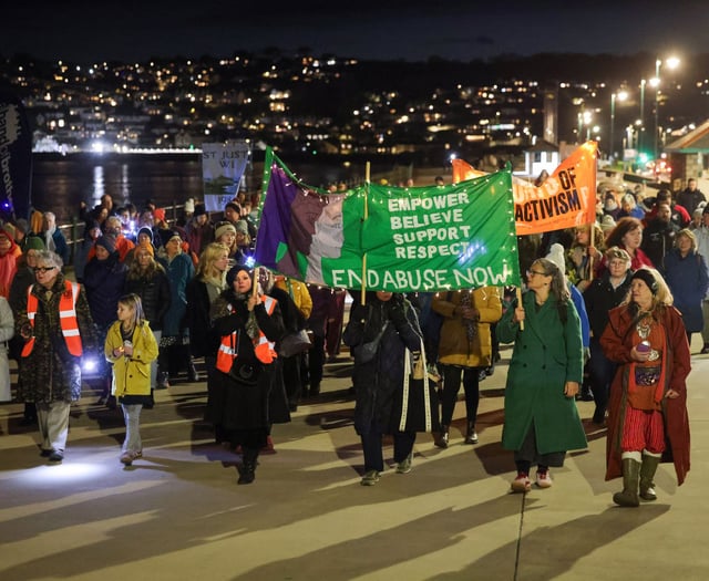 Solidarity Walk highlighting gender-based violence returns to Penzance