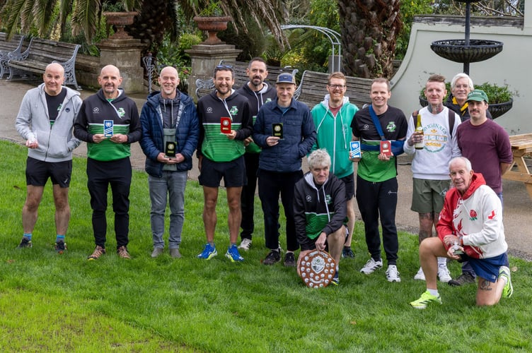 Hayle men Grand Prix runners-up.