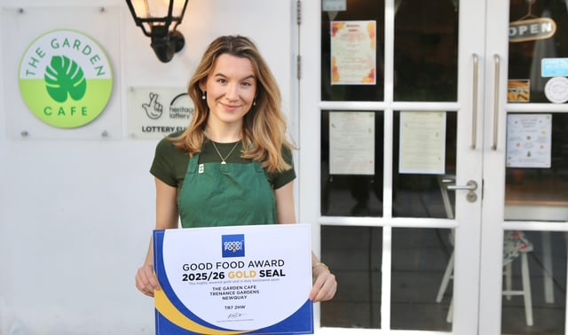 Popular cafe served up prestigious award