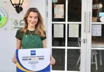 Popular cafe served up prestigious award