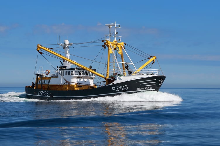 The Trevessa IV fishing vessel is part of the Ocean Fish fleet.