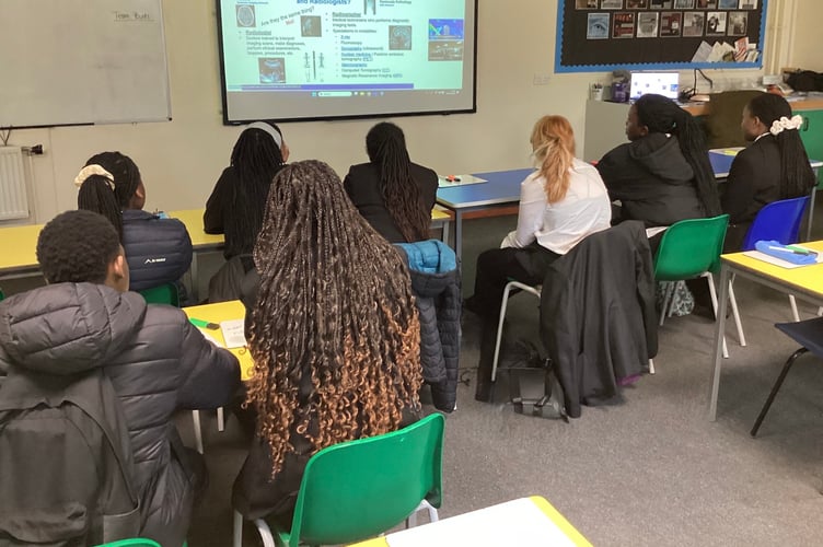Pool Academy students get lowdown on a career in the NHS.