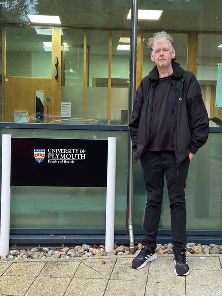 Mr Towill at the University of Plymouth