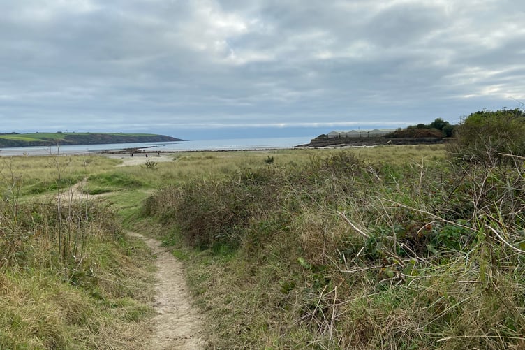 The Par Sands holiday park is next to the sand dunes and beach at Par. (Picture: Andrew Townsend)