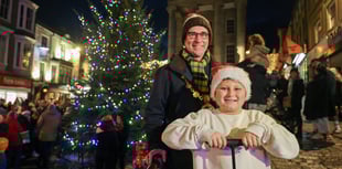 Huge crowd gathers to watch Penzance's festive season get underway
