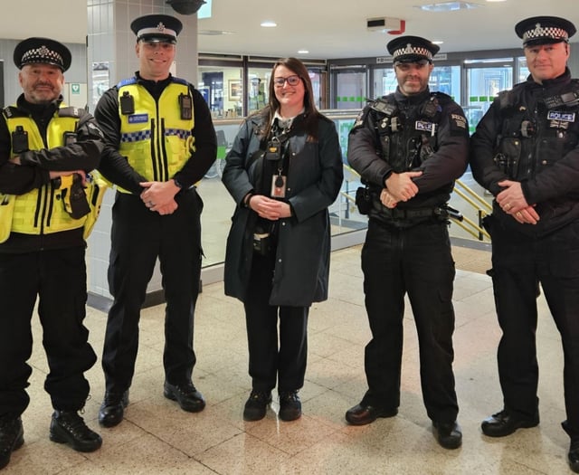 Police step up patrols to help keep communities safe from knives