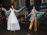 Liskeard comes alive for magical Lights Up celebration